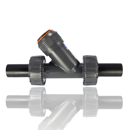 PVC-U Schmutzf&auml;nger, PE100-LS-Stutzen, FPM