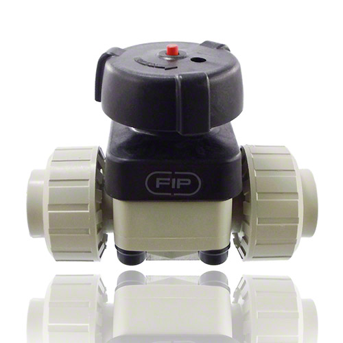 PP Membranventil, Verschraubung mit Schwei&szlig;muffe, PTFE