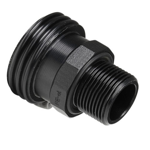 PE-el Milchrohrgewindeadapter, 10 - kant, elektrisch leitf&auml;hig, EPDM Dichtung