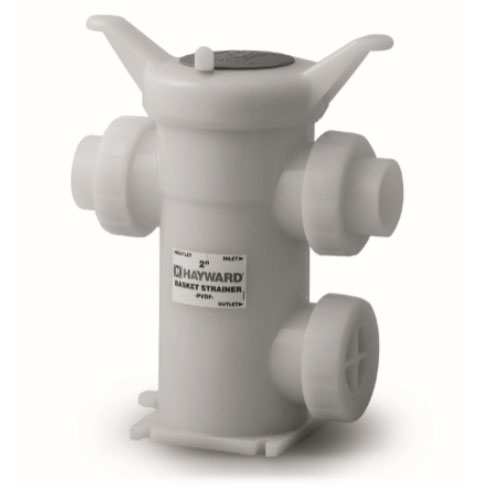 PVDF Kompaktschmutzf&auml;nger, Anschluss Innengewinde, FPM Dichtung