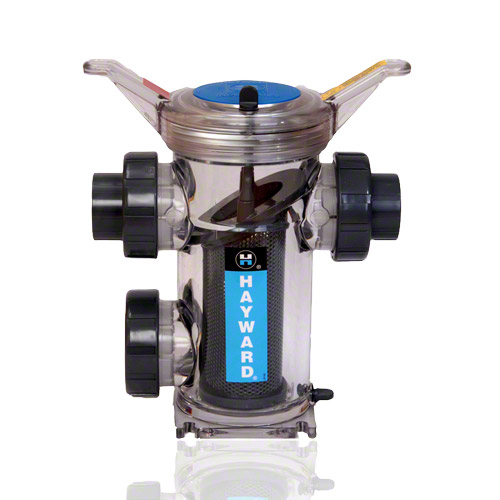 Transparent Kompaktschmutzf&auml;nger aus EATG, Anschluss Gewindemuffe, EPDM Dichtung